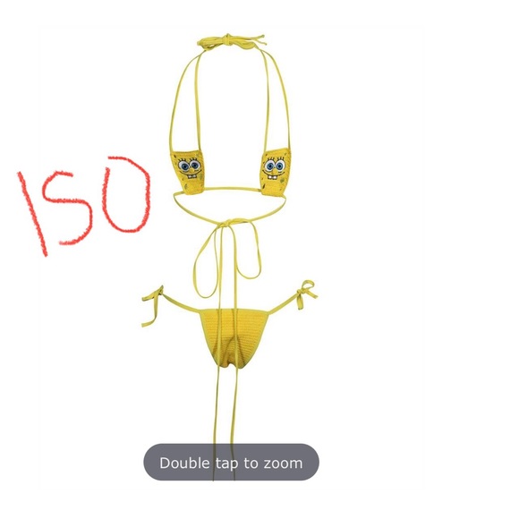 GCDS Swim Iso Gcds Spongebob Crochet Bikini Poshmark
